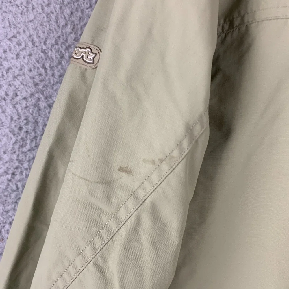 Columbia Jacket‎ Mens Large Covert Snowboarding Beige Brown Omni-Tech Outdoor